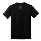 Camiseta negra del druida de Diablo IV - Vista posterior