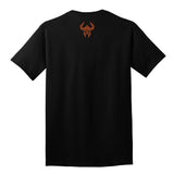 Camiseta negra del bárbaro de Diablo IV - Vista trasera