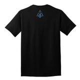 Camiseta negra del hechicero de Diablo IV - Vista trasera