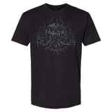 Camiseta negra de la Temporada 1 de Diablo IV - Vista frontal