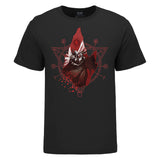 Diablo IV Inarius y Lilith Black T-camisa - Vista frontal