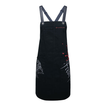 Delantal de carnicero Diablo - Vista frontal en el formulario
