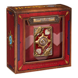 Hearthstone Pin de coleccionista con reverso de tarjeta Leeroy Jenkins - Vista frontal en el embalaje