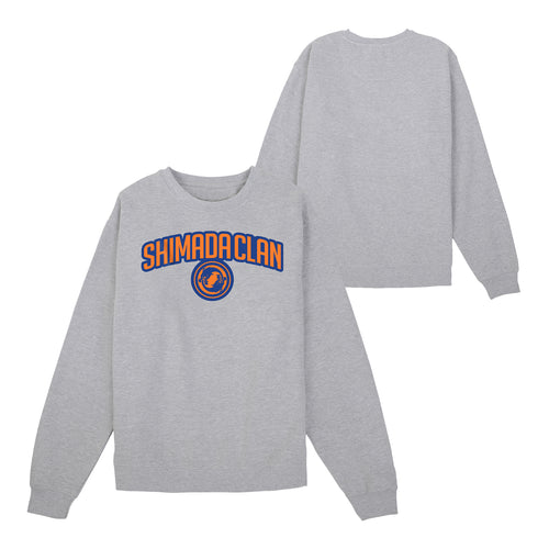 Overwatch Clan Shimada Cuello redondo Sudadera - Vista delantera y trasera