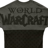 World of Warcraft Cartelera Manga larga Gris T-camisa - cerrar Up Back View