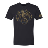 World of Warcraft Wrathion Black T-camisa - Vista frontal