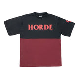 World of Warcraft Horda Rojo Colorblock T-camisa - Vista frontal