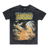 Warcraft Orcos y Humanos Gris T-camisa