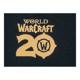 World of Warcraft 20th Anniversary Celebration Black T-camisa - cerrar Up View