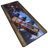 World of Warcraft Dragonflight Alfombrilla de escritorio - Vista frontal con embalaje