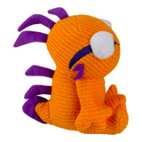 World of Warcraft Crochet Naranja mérloc  9In Peluche - Vista lateral