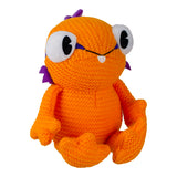 World of Warcraft Crochet Naranja mérloc  9In Peluche - Vista en ángulo frontal