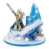 Lil' Champions Snow Fight Arthas 7.5in. Estatua - Vista frontal