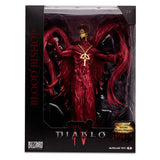 Diablo IV Sangre Obispo Figurilla de 12 pulgadas - Vista frontal en caja 