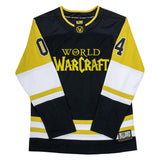 Camiseta de hockey negra de World of Warcraft