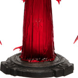 Diablo IV Rojo Lilith  12in Statue - cerrar Up Bottom View