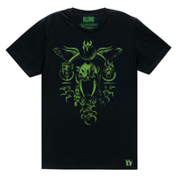 Diablo IV Espiritualista Black Camisa - Vista frontal