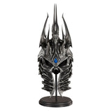 World of Warcraft Arthas 19 en Réplica de Yelmo de Dominación en Gris - Vista frontal