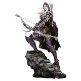World of Warcraft Sylvanas Estatua Premium de 17'' en Púrpura - Vista frontal