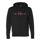 Diablo IV Core Logotipo Negro Sudadera - Vista frontal