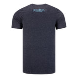 Heroes of the Storm Hexagon Heathered Marina Camisa - Vista trasera