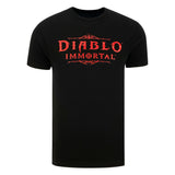 Diablo Immortal Black T-camisa - Vista frontal