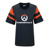Overwatch 2 Mujer Carbón Logotipo T-camisa - Vista frontal