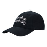 Overwatch 2 Sojourn Canadian Hospitality Black Dad Gorra - Vista frontal izquierda
