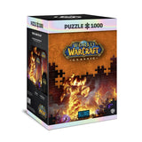 World of Warcraft: Puzzle clásico Ragnaros de 1000 piezas en Rojo - Vista de la caja
