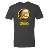 World of Warcraft Camiseta Paladin - Vista frontal Versión gris