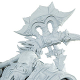 World of Warcraft Warchief Thrall Estatua de edición limitada de 24" en gris - Zoom Vista de la cabeza