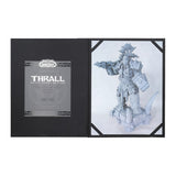 World of Warcraft Warchief Thrall Estatua de edición limitada de 24" en gris - Vista de la caja abierta