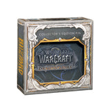 World of Warcraft Dragonflight Logotipo Pin Edición Coleccionista - Vista frontal con embalaje