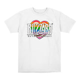 Blizzard Entertainment 2024 Pride T-Shirt - Vue de face Version blanche