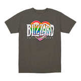Blizzard Entertainment 2024 Pride T-Shirt - Vue de face Version grise