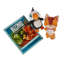 Paquet aléatoire de peluche miniature avec attache Blizzard - Vue de face