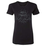 T-shirt noir pour femme Saison 1 Diablo IV - Vue de face
