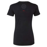 T-shirt noir pour femme Saison 1 Diablo IV - Vue arrière
