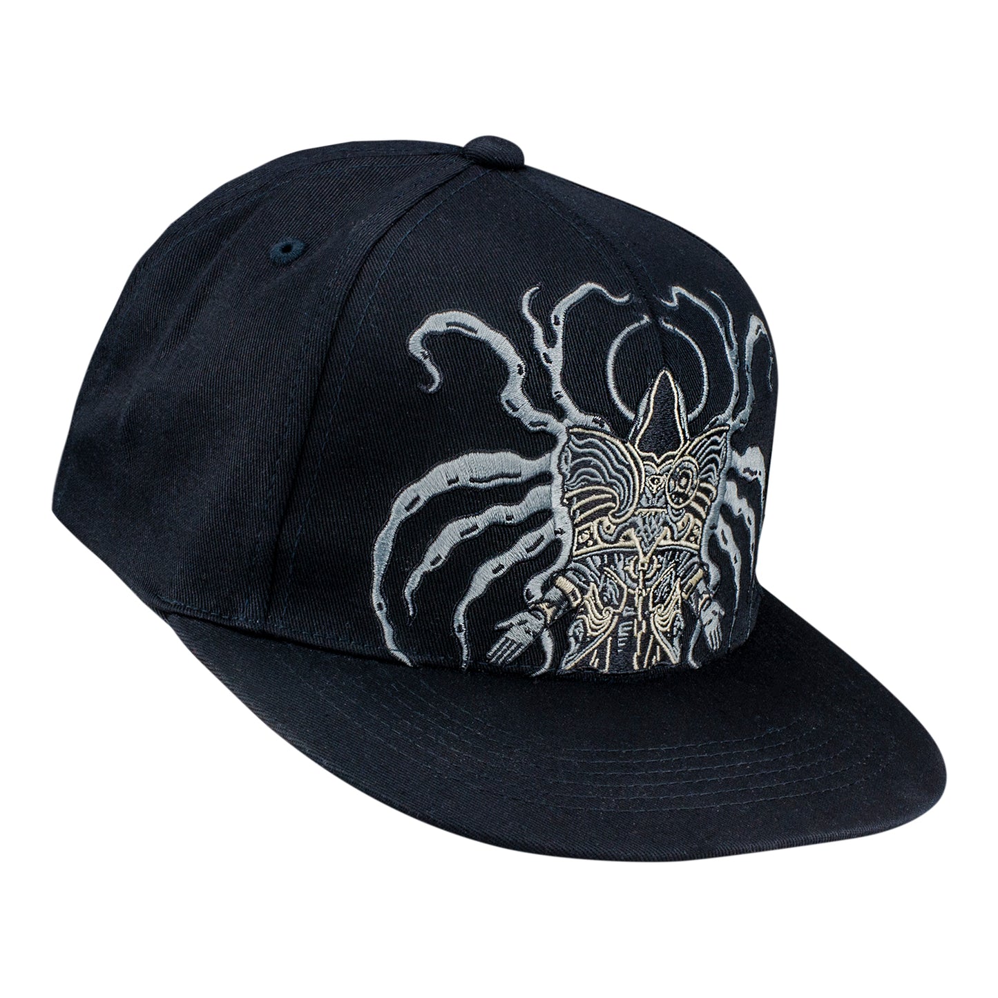 Diablo IV Inarius Black Snapback Hat - Right Side View