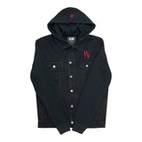 Diablo IV Lilith Denim Black Hoodie Jacket - Vue de face