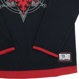 Diablo IV Black Hockey Jersey - fermer-Up View