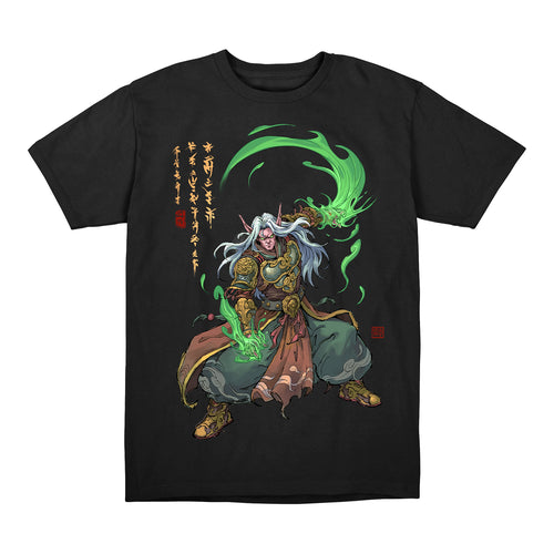 Hearthstone T-Shirt Naralex - Vue de face Version noire