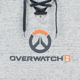 Overwatch 2 Logo T-Shirt gris pour femmes - fermer Up View