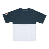 Overwatch 2 Logo T-Shirt blanc à bandes colorées - Vue arrière