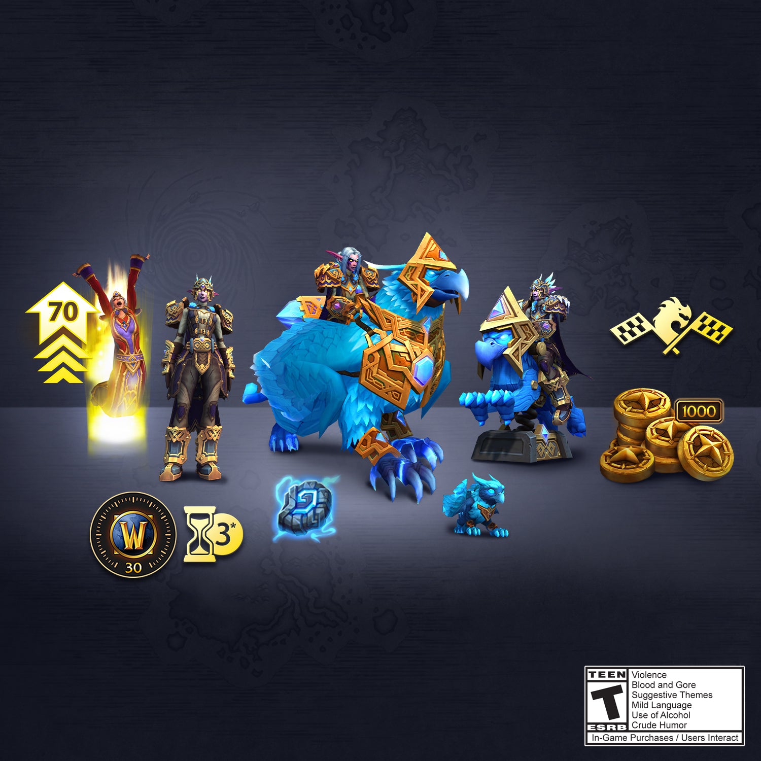 Édition collector World of Warcraft: The War Within du 20e anniversaire - Anglais - In-Game Content