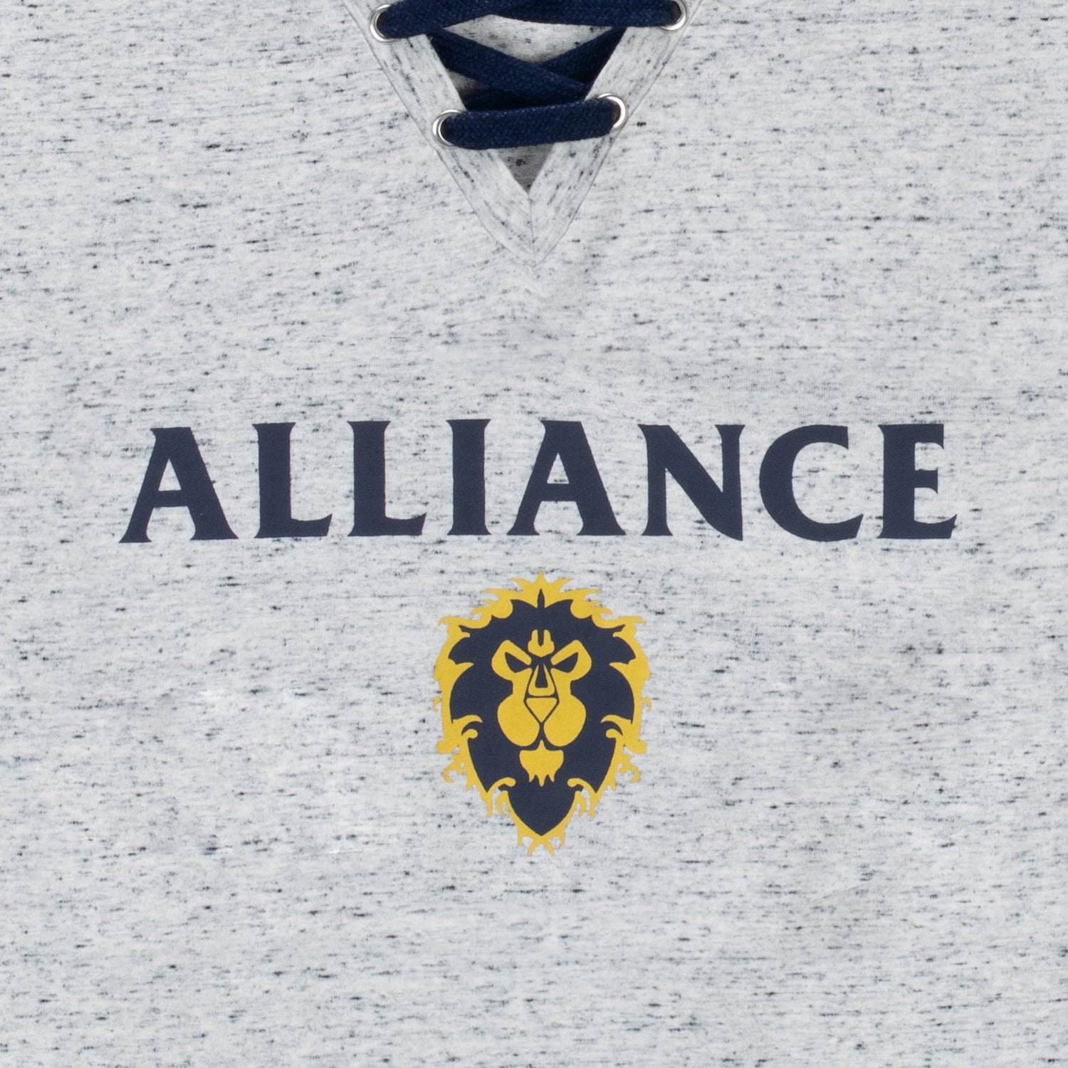 World of Warcraft l’Alliance Logo T-Shirt gris pour femme - fermer Up Logo View