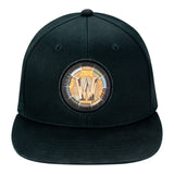 World of Warcraft 20th Anniversary Black Snapback Hat - Front View