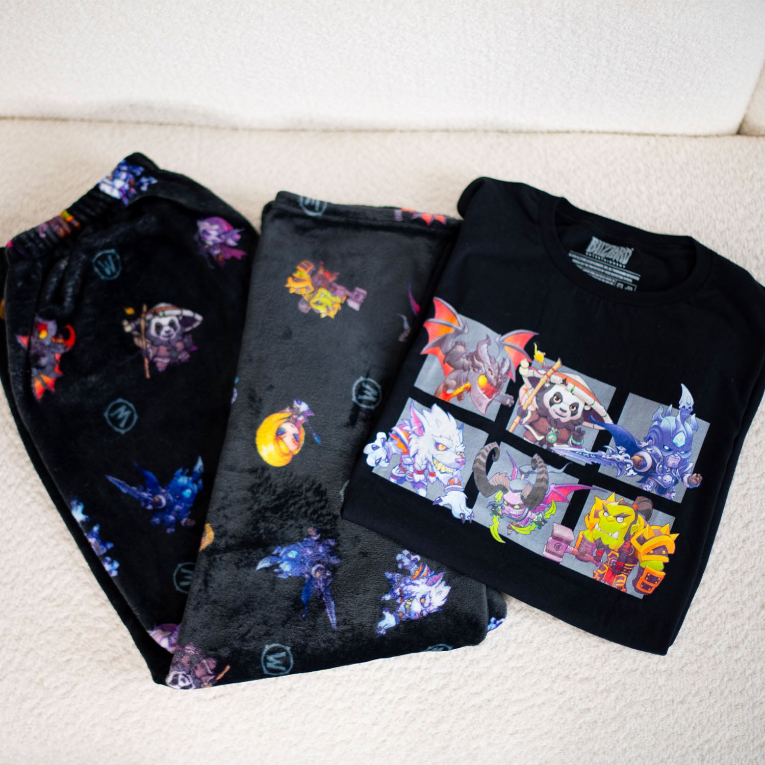 World of Warcraft - Pantalon de pyjama en laine polaire - Vue stylisée