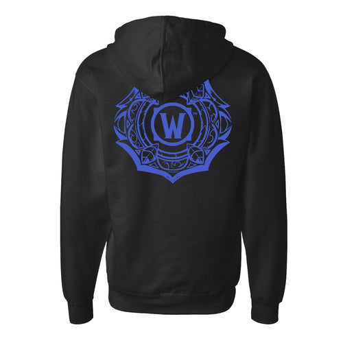 World of Warcraft: Midnight Darkheart Zip-Up Hoodie - Vue arrière
