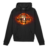 Veste à capuche noire World of Warcraft: The War Within - Vue de face